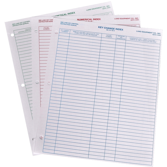 Index Sheets