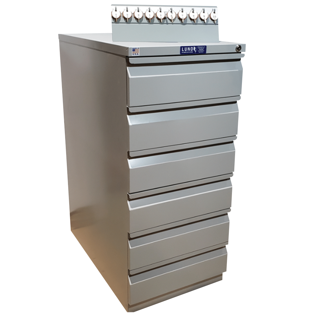 2600 Series Six Drawer Key Cabinets