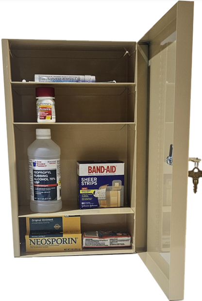 Locking Storage "Medicine" Cabinet